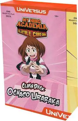 My Hero Academia Collectible Card Game Series 6 Jet Burn Ochaco Uraraka Clash Deck