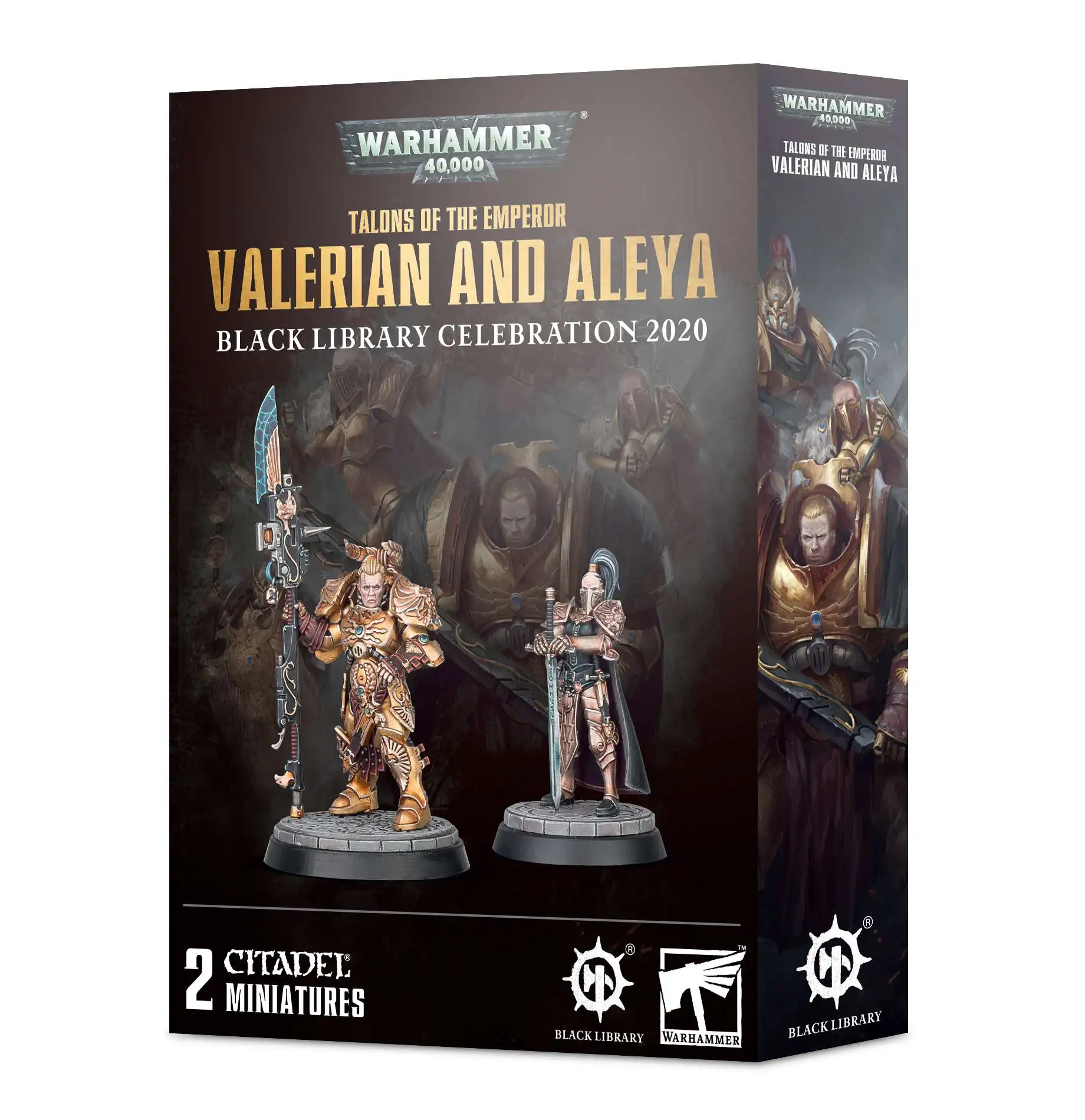 Warhammer 40,000 Adeptus Custodes Talons of the Emperor: Valerian and Aleya