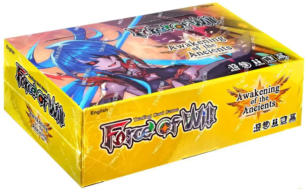 Force of Will Alice Cluster Battle for Attoractia Sealed Box of 36 Booster Packs 