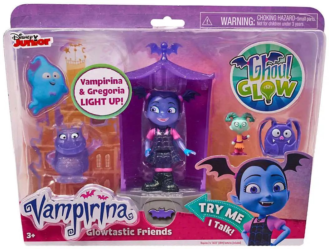 Disney Junior Vampirina Glowtastic Friends Figure 4-Pack [Damaged Package]