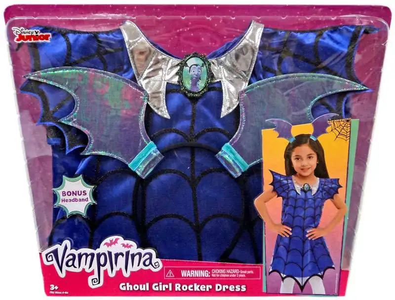 Disney Junior Vampirina Ghoul Girl Rocker Dress Just Play - ToyWiz