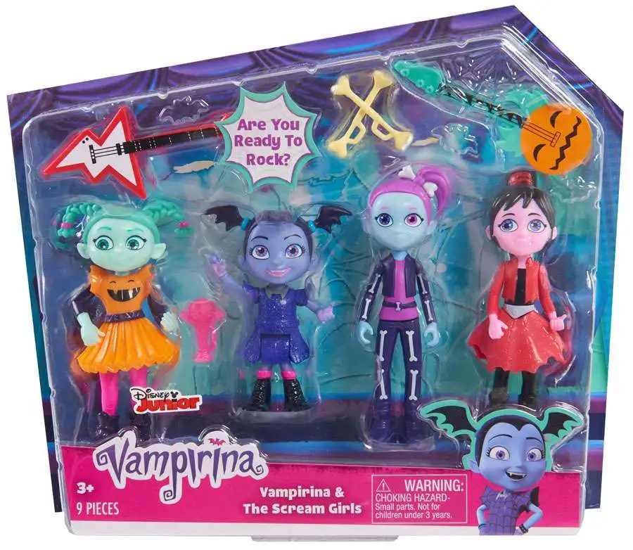 Disney Junior Vampirina Vampirina The Scream Girls Figure 4-Pack Just ...