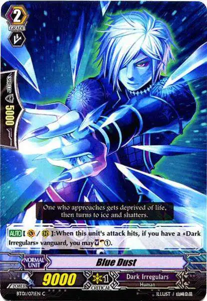 Cardfight Vanguard Descent of the King of Knights Common Blue Dust BT01-071