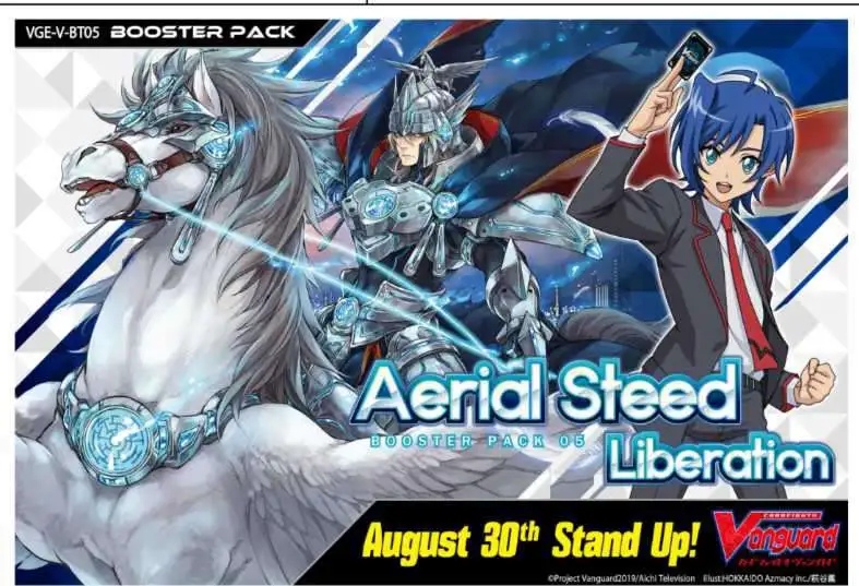 Aerial Steed Liberation Single Booster Pack Cardfight Vanguard V 