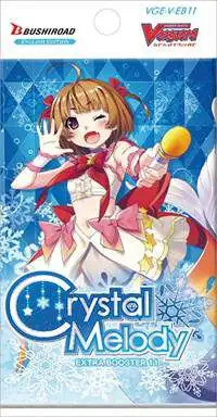 Cardfight Vanguard V Trading Card Game Crystal Melody Booster Pack [7 Cards]