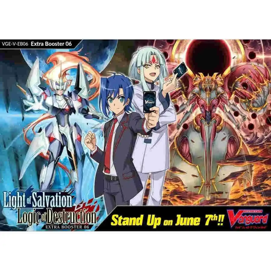 Cardfight Vanguard Trading Card Game Light of Salvation, Logic of Destruction Extra Booster Box VGE-V-EB06 [12 Packs]