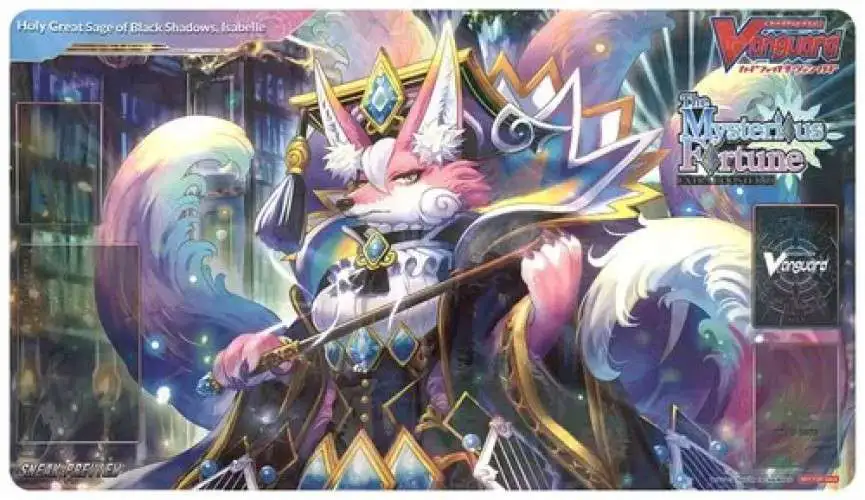Cardfight Vanguard V Trading Card Game The Mysterious Fortune Playmat [Holy Great Sage of Black Shadows, Isabelle]