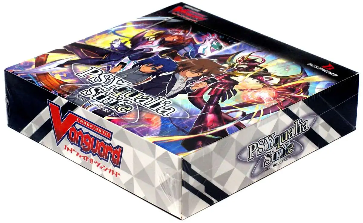 Cardfight Vanguard Trading Card Game PSYqualia Strife Mini Booster Box VGE-V-MB01 [32 Packs]