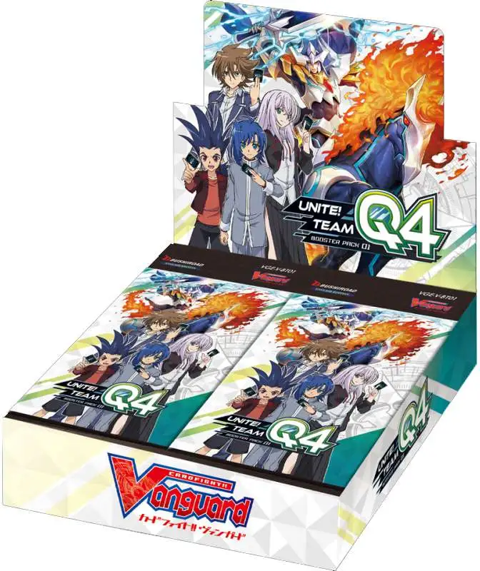CARDFIGHT Vanguard Booster pack BOX Vol.1 "Unite Team Q4" VG-V-BT01 Card game 