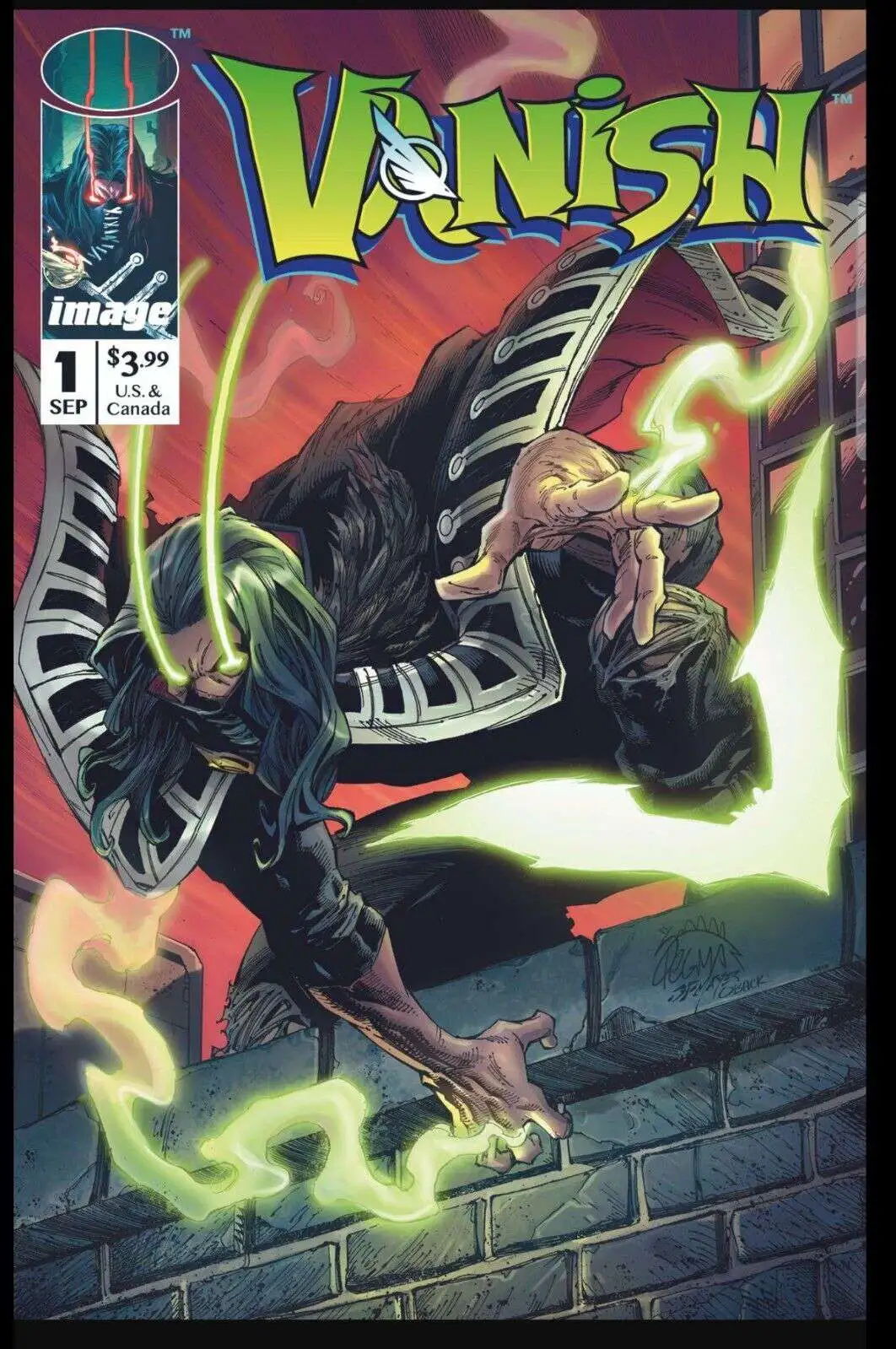 Image Comics Vanish Comic Book 1 Ryan Stegman Spawn Homage Variant - ToyWiz