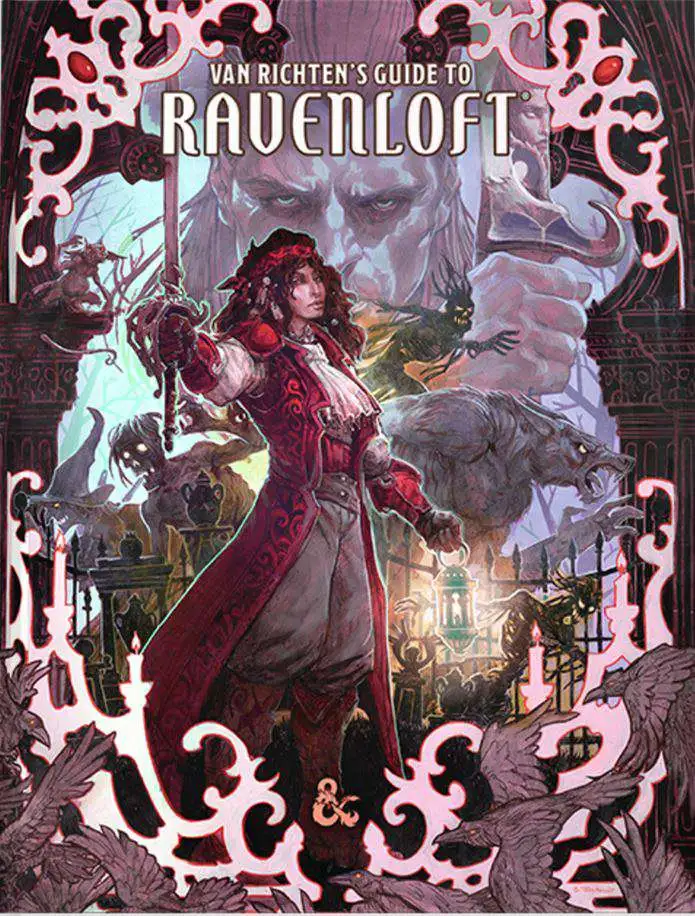 Dungeons & Dragons 5th Edition Van Richten's Guide to Ravenloft Hardcover Roleplaying Book [Alternate Cover]