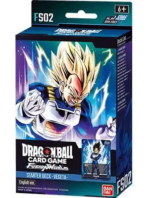 Dragon Ball Super Trading Card Game Fusion World Vegeta Starter Deck FS02 [ENGLISH, 51 Cards]