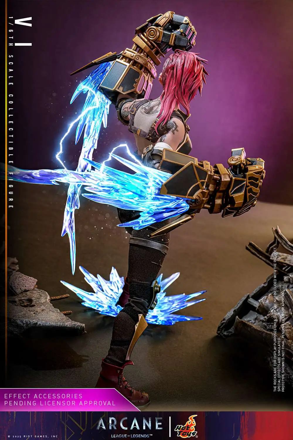 League of Legends Arcane Movie Masterpiece Vi 16 Collectible