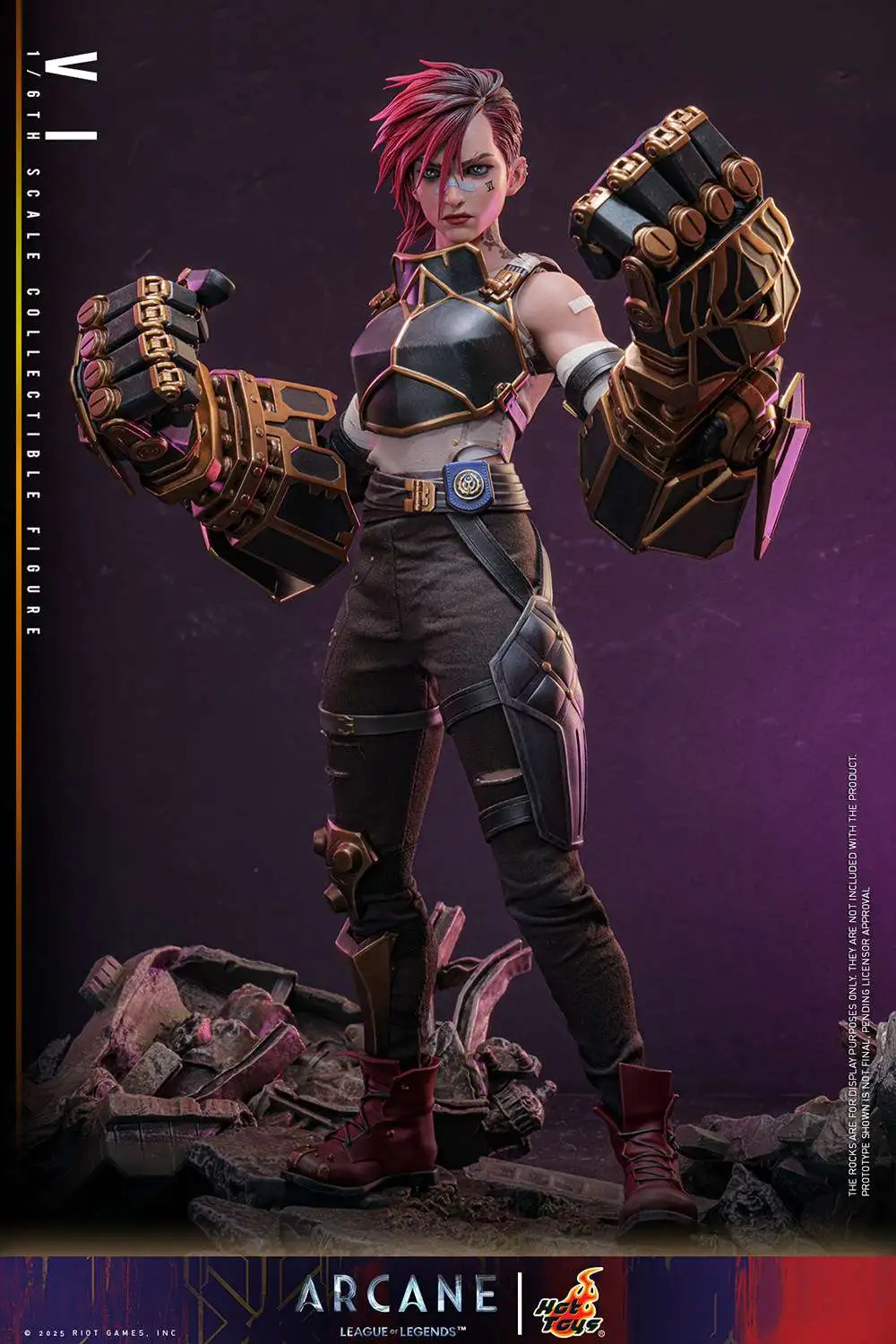 League of Legends Arcane Movie Masterpiece Vi 16 Collectible