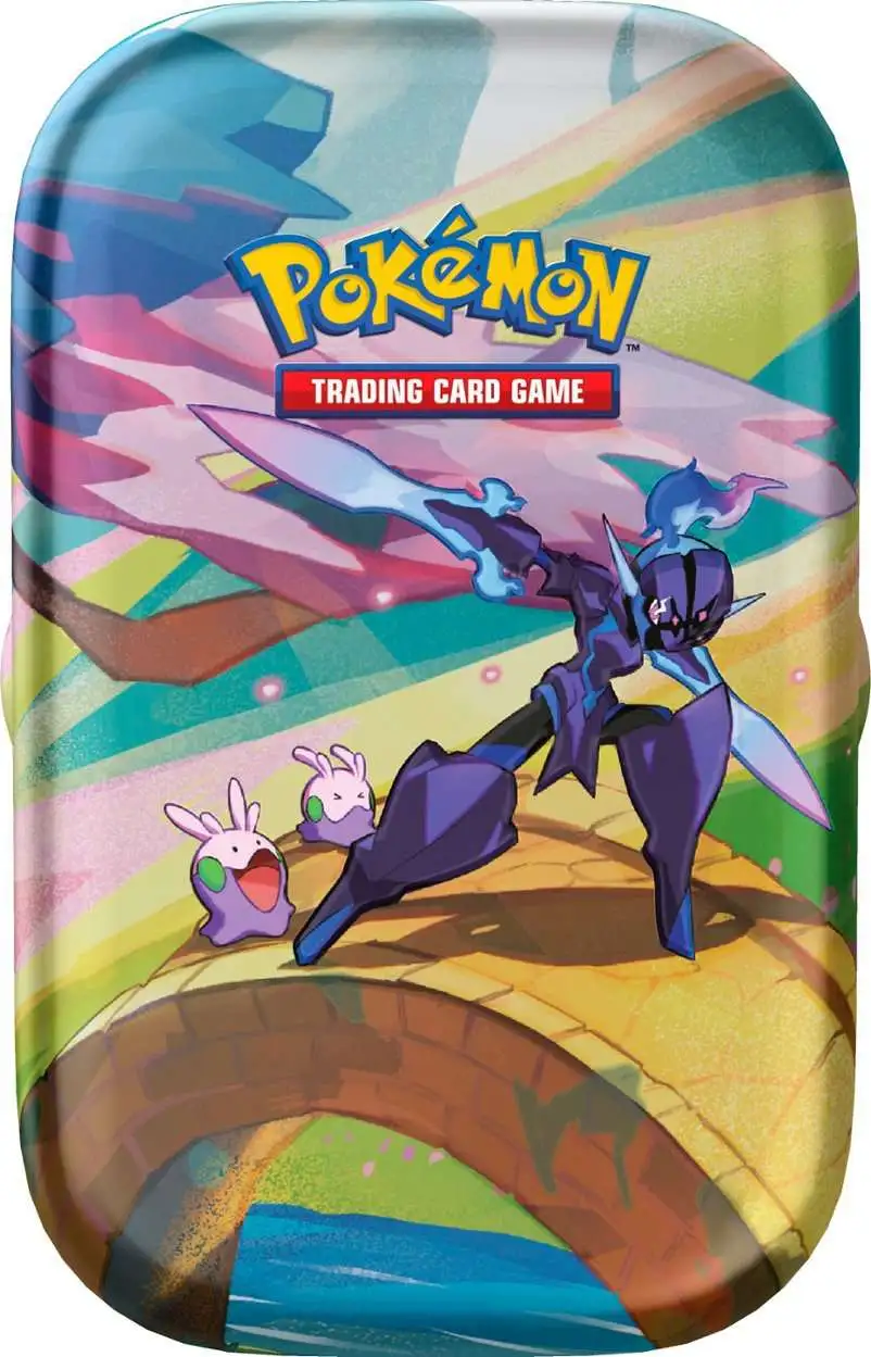 Pokemon Vibrant Paldea Ceruledge & Goomy Mini Tin [2 Booster Packs & Art Card]