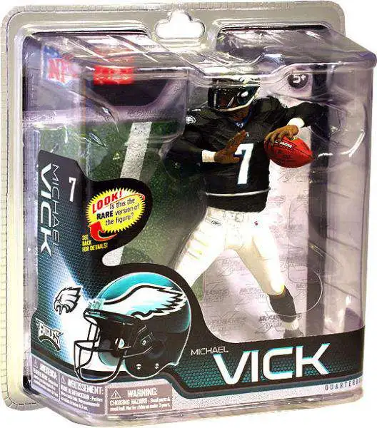 McFarlane Toys NFL Philadelphia Eagles Sports Picks Football Series 28 Michael  Vick Action Figure Black Jersey - ToyWiz