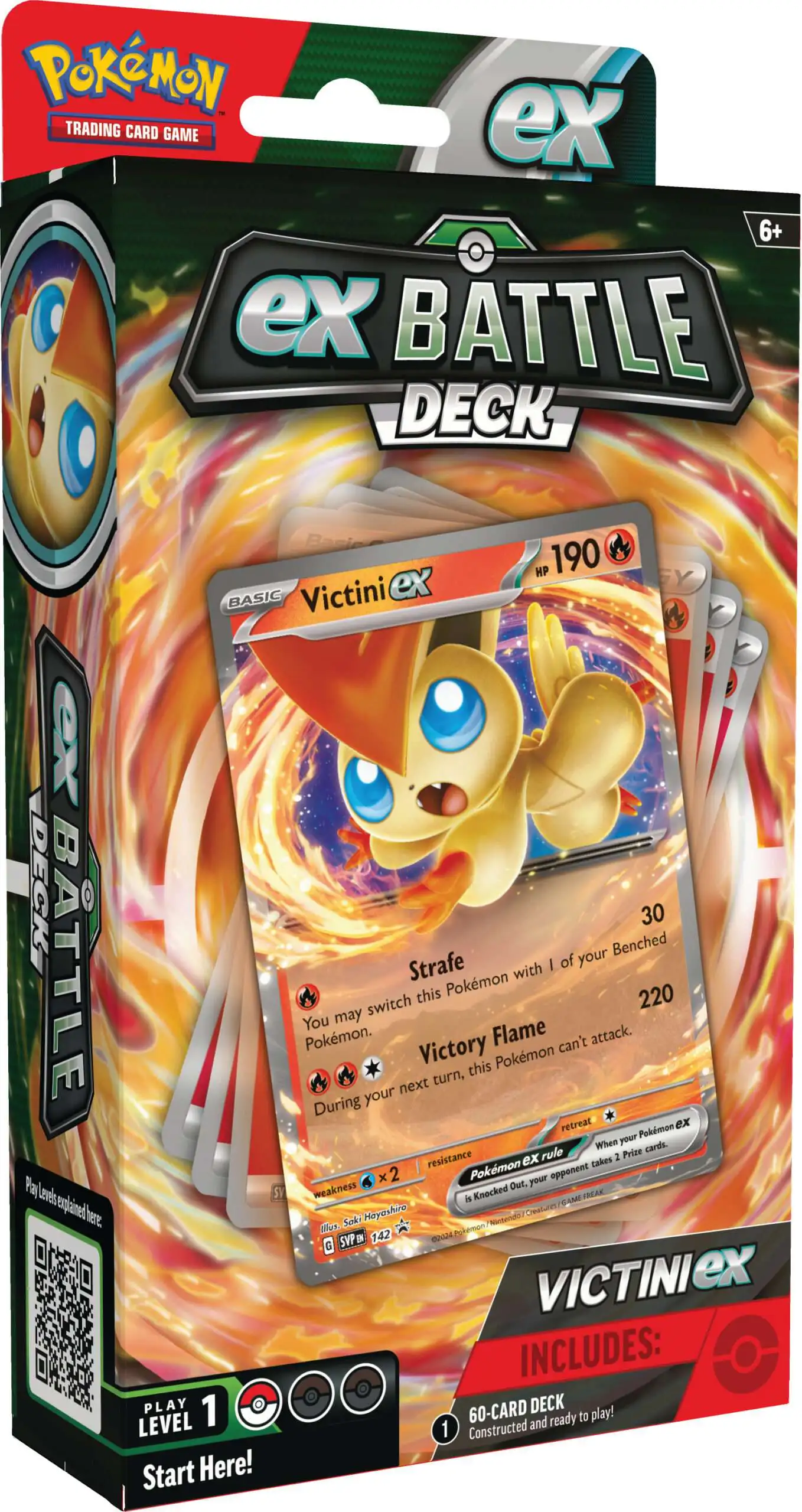 Pokemon Victini ex Battle Deck [60 Cards]