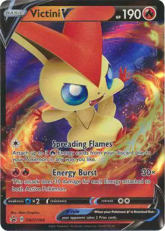 Pokemon Sword & Shield Promo Holo Rare Victini SWSH104