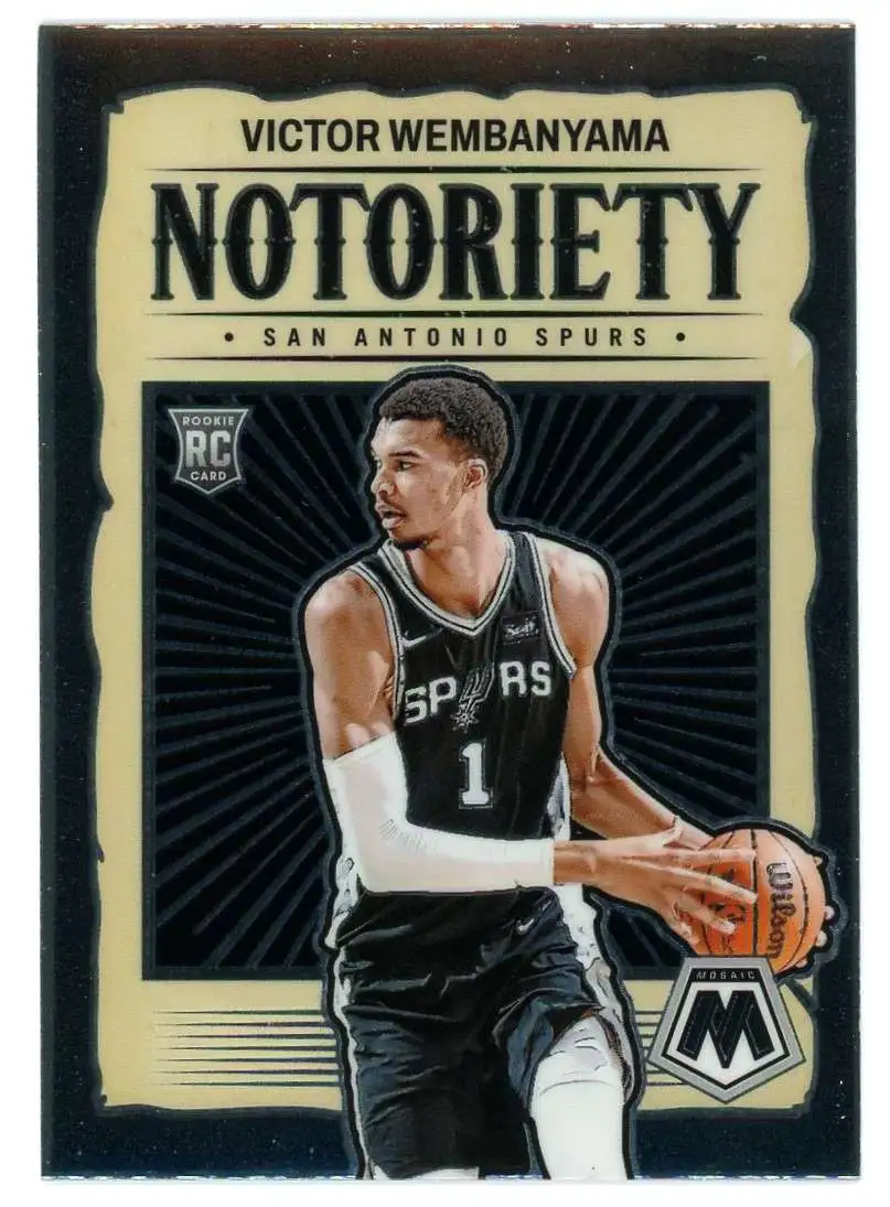 NBA 2023-24 Panini Mosaic Notoriety Victor Wembanyama #5 [Rookie]