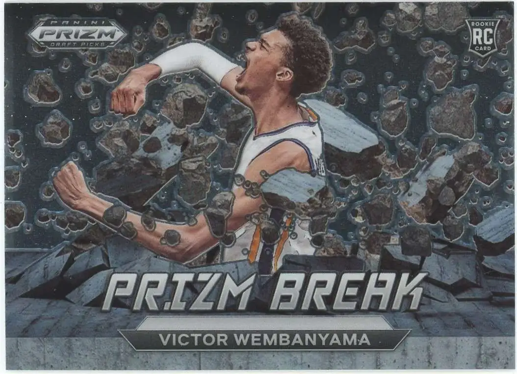 NBA San Antonio Spurs 2023-24 Panini Prizm Draft Picks Prizm Break Victor Wembanyama #1 [Rookie]