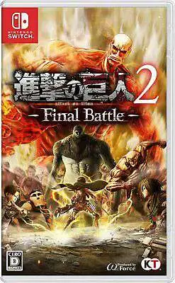 Nintendo Switch Nintendo Attack on Titan 2: Final Battle Video Game [Pre-Owned (JPN COPY)] [Pre-Owned]