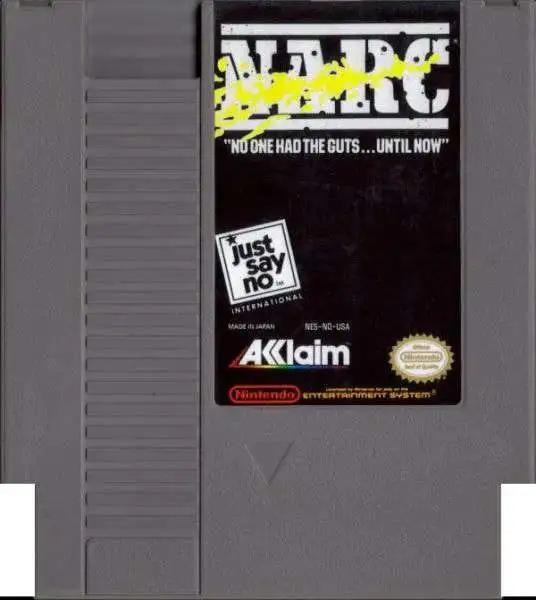 nintendo NES NARC Video Game Cartridge [GAME ONLY]