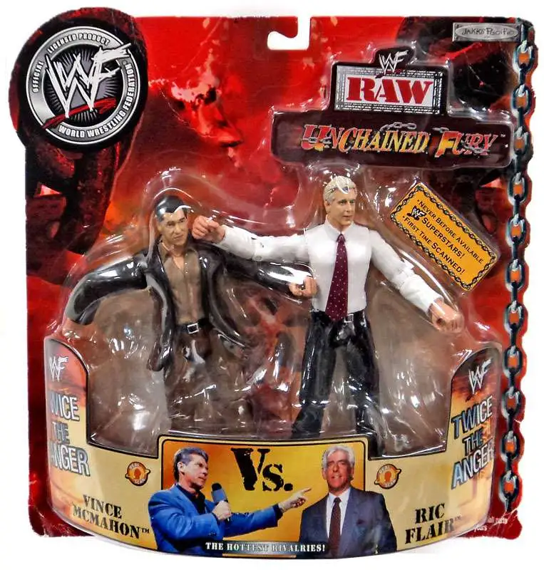 WWE Wrestling Unchained Fury Vince McMahon vs. Ric Flair Action 