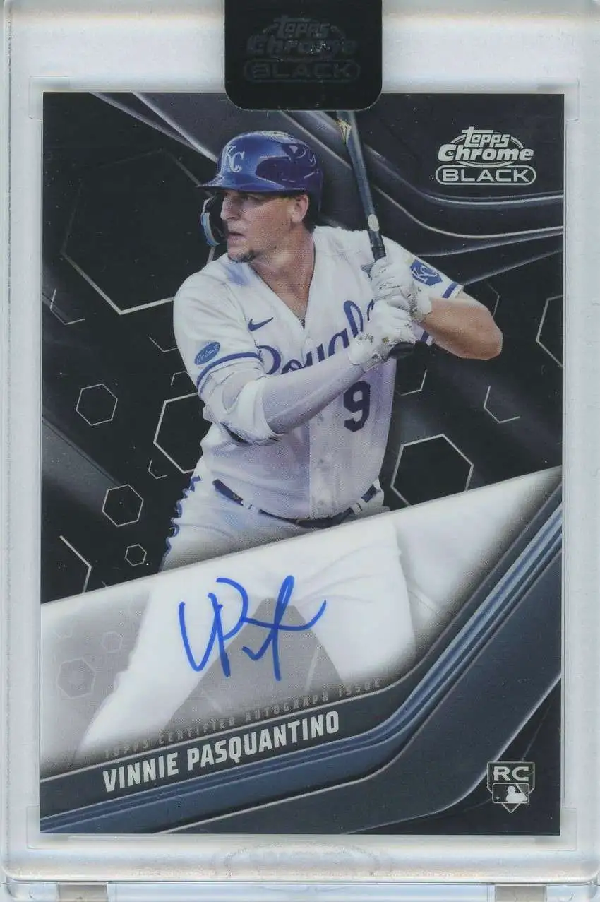 MLB 2023 Topps Chrome Black Vinnie Pasquantino CBA-VP [Rookie Auto]