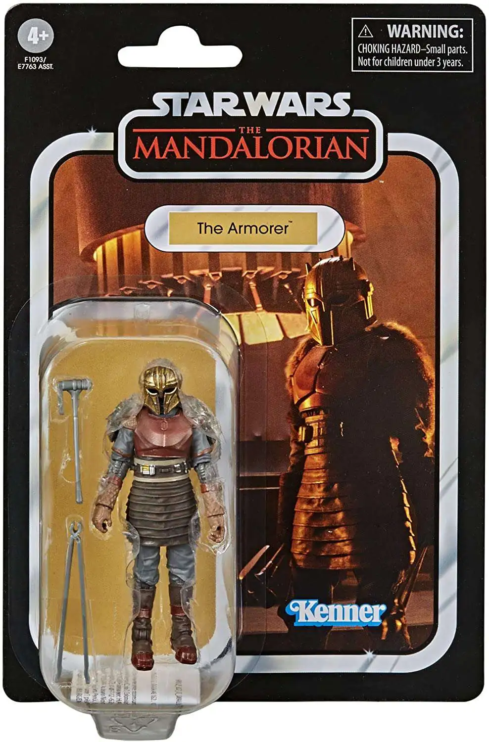 & The Child Vintage 3.75 Kenner VC177 MOC The Mandalorian Star Wars Din Djarin 