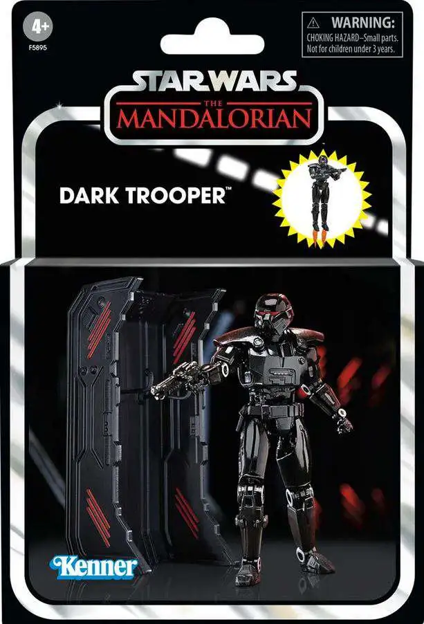 Star Wars The Mandalorian 2023 Vintage Collection Dark Trooper Action Figure (Pre-Order ships January)