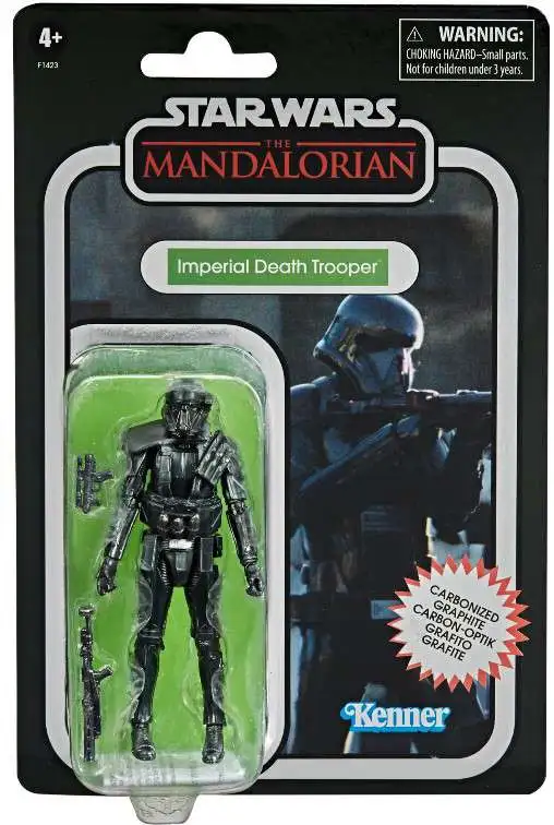 Star Wars The Mandalorian Vintage Collection Imperial Death Trooper  Exclusive Action Figure [Carbonized]