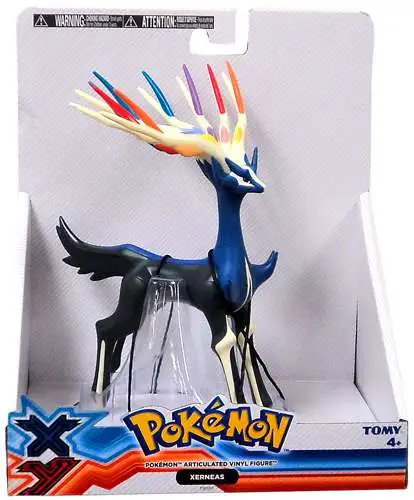 Xerneas Pokemon XY 2014 TOMY Articulated Vinyl Action Figure for sale online 