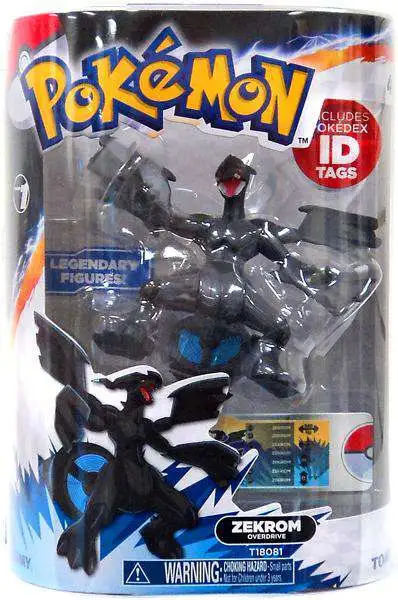 Pokemon ZEKROM Articulated Nintendo Legendary Tomy Vinyl￼ Toy 6” Action  Figure