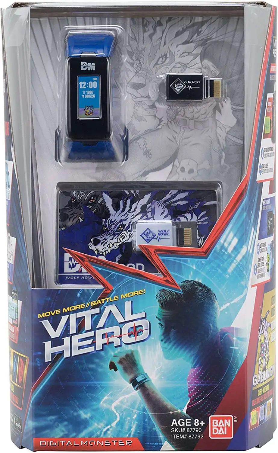 Digimon Vital Hero BLUE Vital Bracelet [Wolf Howl]