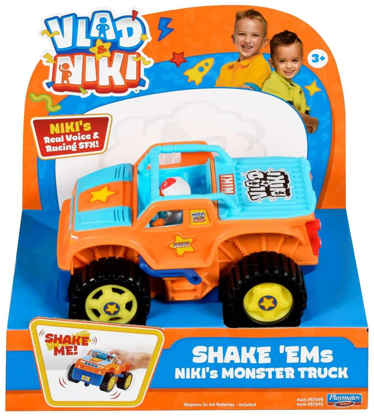Vlad & Niki Shake 'Ems Niki's Monster Truck Vehicle