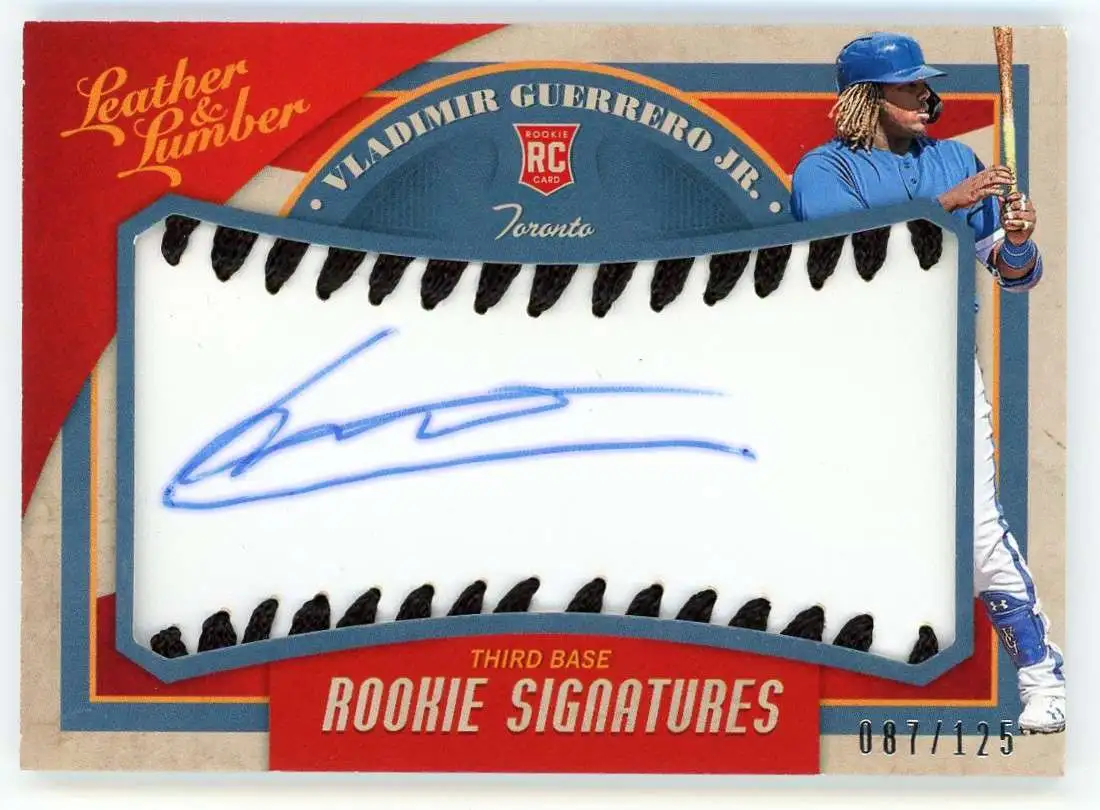 vladimir guerrero jr サイン 2019 panini