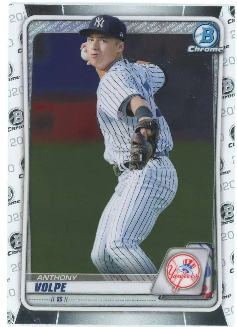 MLB New York Yankees 2020 Bowman Draft Chrome Anthony Volpe BD-178 [Rookie]