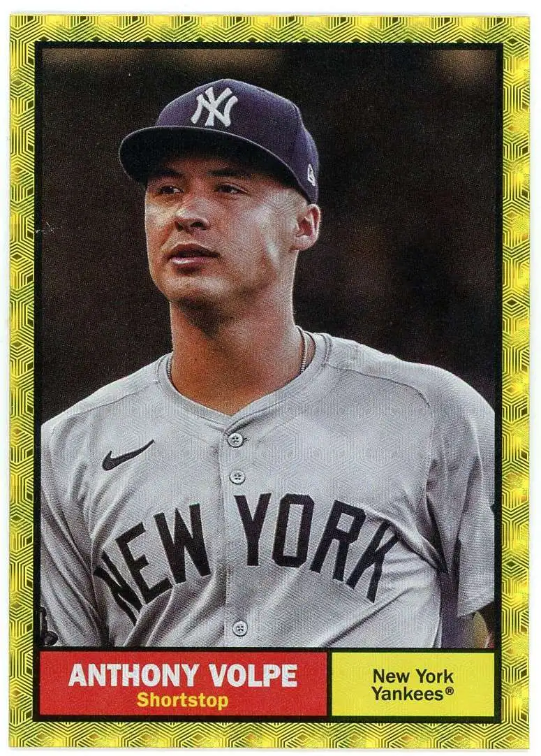 MLB 2024 Topps Archives 1/1 Gold Anthony Volpe #50