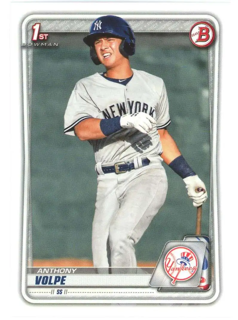 MLB New York Yankees 2020 Bowman Prospects Anthony Volpe BP-139 [Rookie, 1st Bowman]