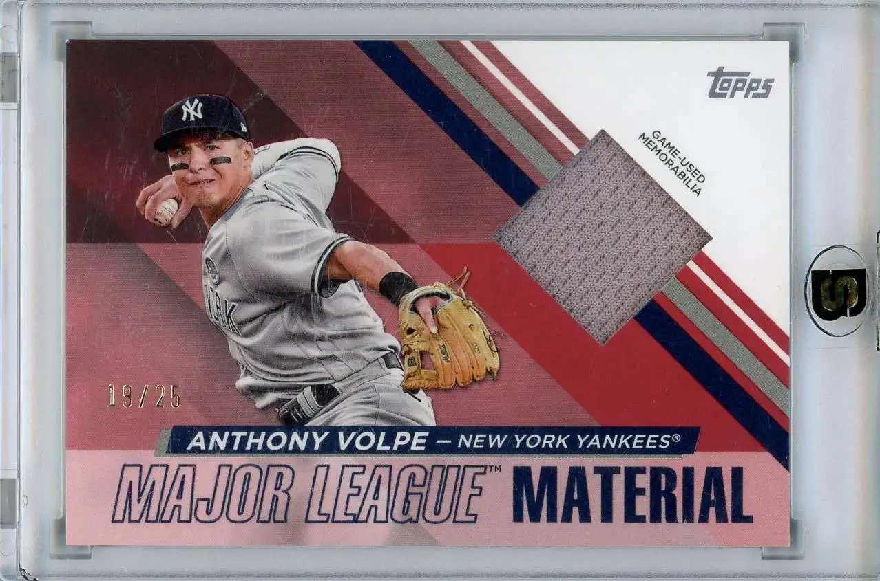 MLB Topp 2024 Topps Series 1 Single Card Major League Material 