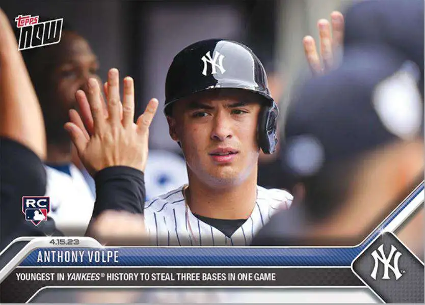 New York Yankees' Anthony Volpe Makes Team History on Wednesday vs