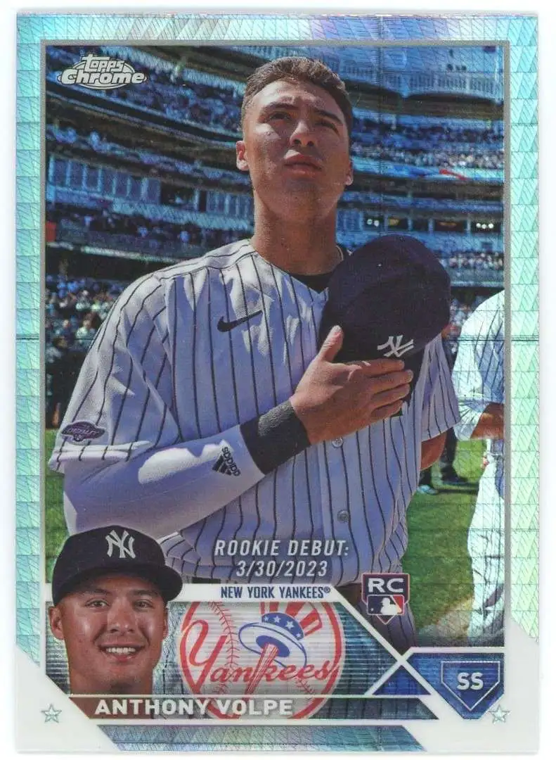 What is a Topps Chrome Prism Refractor baseball trading card? How