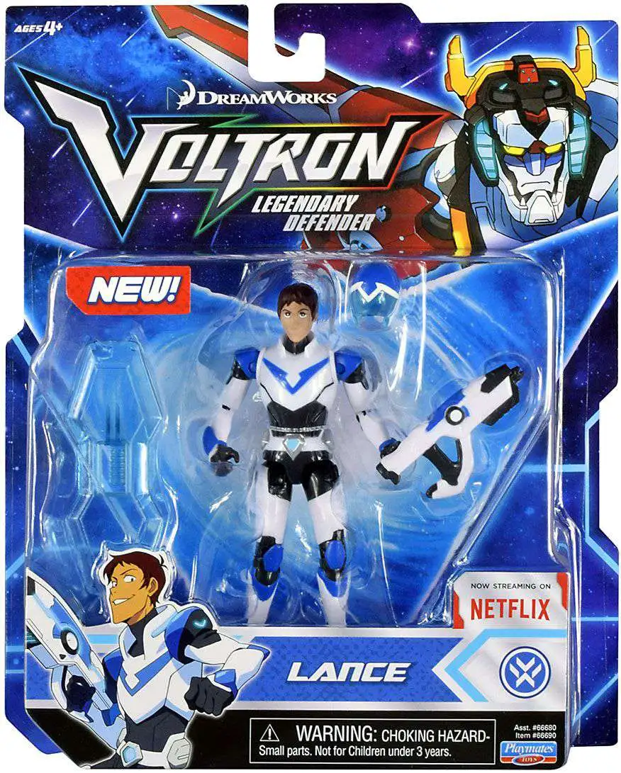 Fire Ice Ray Voltron Legendary Defender Blue Lion Combinable Action Figure 