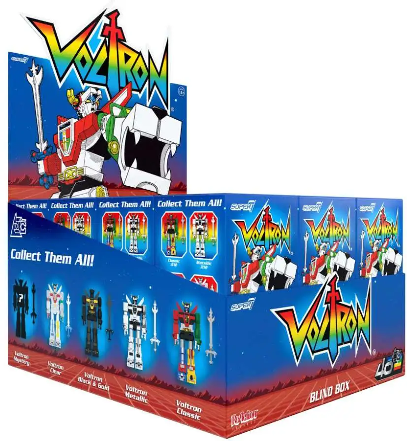 ReAction Voltron 3.75'' Mystery Box [12 Packs]