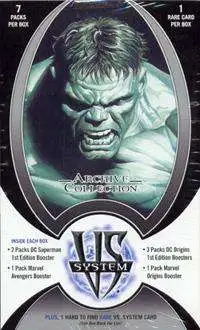 DC VS System Trading Card Game Archive Collection Booster Box [7 Packs]
