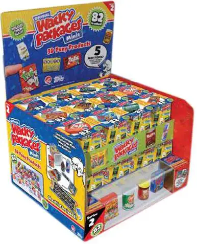 Worlds Smallest Wacky Packages Minis Series 2 Mystery Box 24 Packs ...