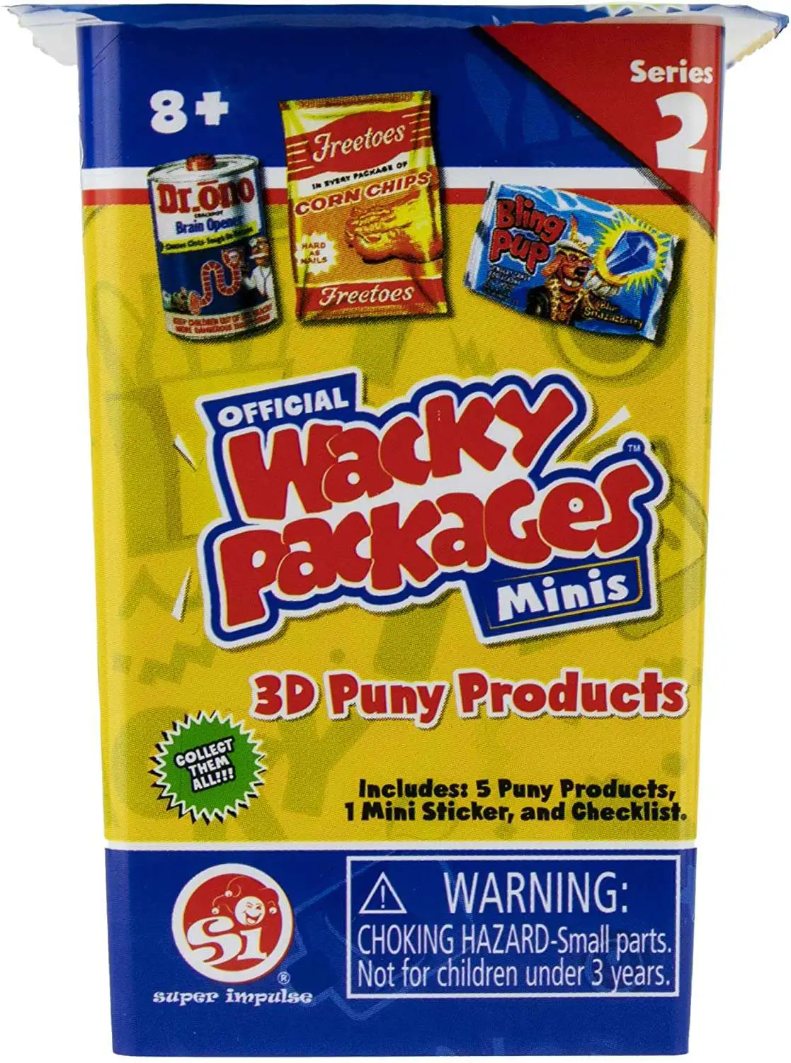 World's Smallest Wacky Packages Minis Series 2 Mystery Pack [5 Pieces]