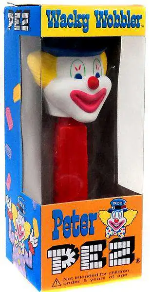 Funko Wacky Wobbler Peter Pez the Clown Bobble Head [Damaged Package]