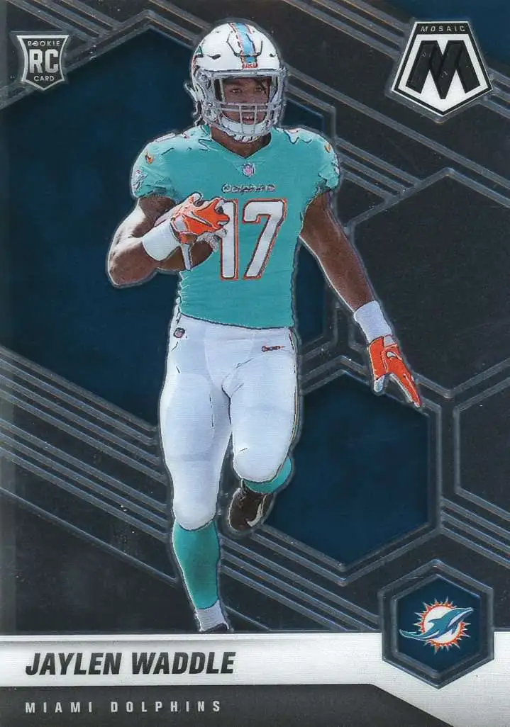 ORANGE Dolphins Jaylen Waddle 17 Logo Baby 1 Piece 