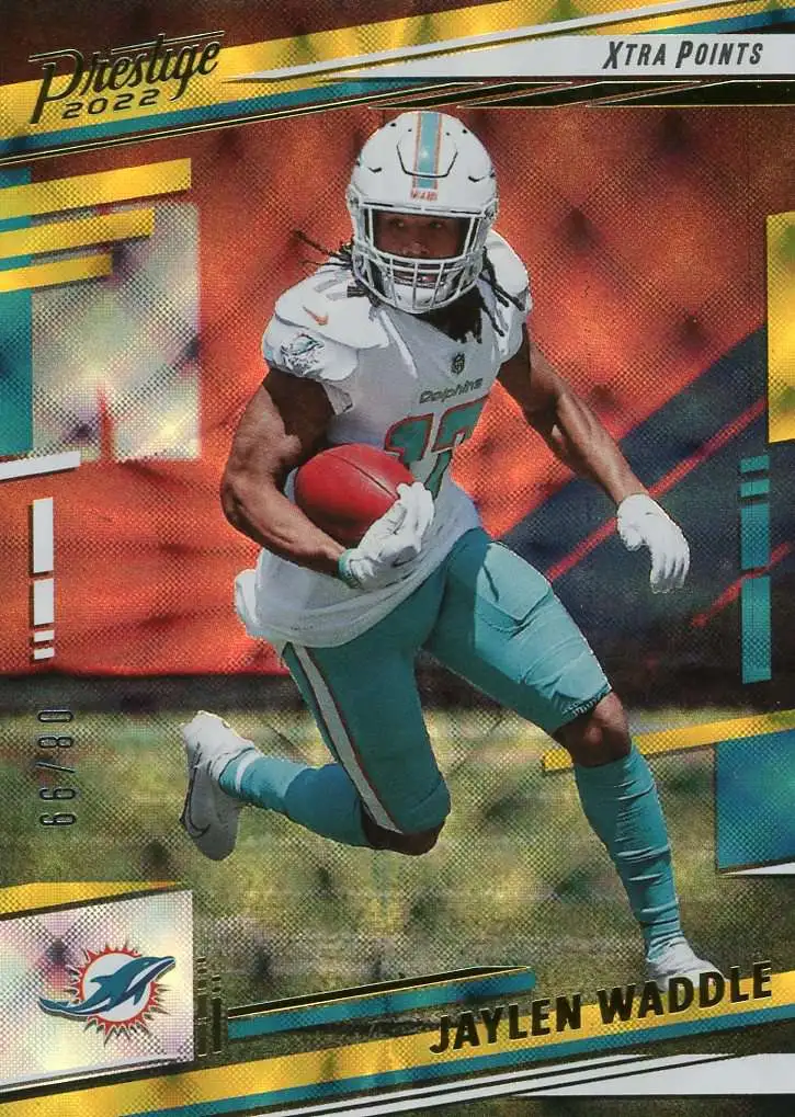 NFL 2021 Panini Select Football Jaylen Waddle Trading Card 248 Rookie Card  - ToyWiz